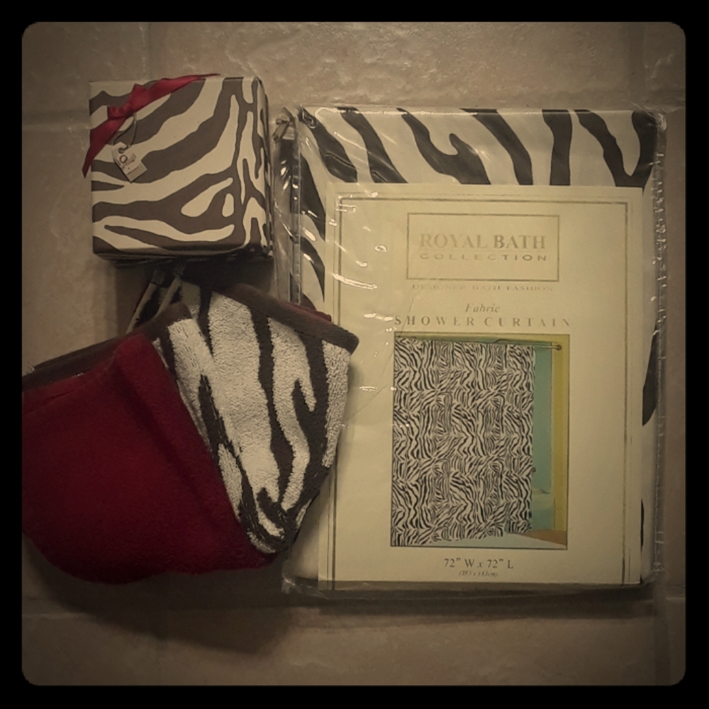 Royal shower curtain